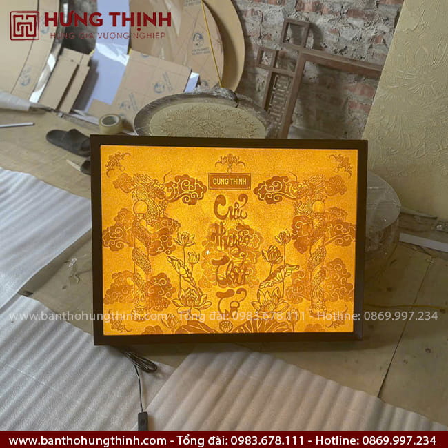 Mẫu tranh trúc chỉ cửu huyền thất tổ mẫu HT-859 7 Tranh bài vị Cửu Huyền Thất Tổ đẹp, đa dạng kích thước