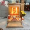 Bàn thờ Thần Tài hiện đại, thiết kế đơn giản, dễ dàng sử dụng mẫu HT-1033