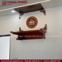 Trang thờ treo tường kết hợp phụ kiện trang trí HT-2019 3 78 min