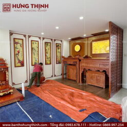 Liên hệ Hưng Thịnh để được tư vấn mẫu bàn thờ đẹp, phù hợp với không gian nhà bạn