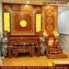 Mẫu phòng thờ đẹp được Hưng Thịnh thi công tại TP HCM